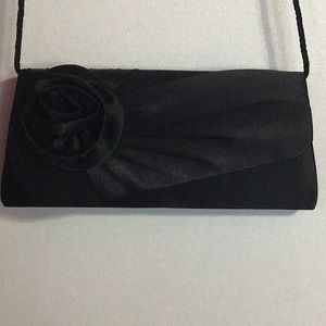 Black Rose clutch bag